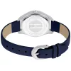 JUST CAVALLI Damenuhr JC1L210L0115 32mm Silbernes Zifferblatt Weißes Lederarmband