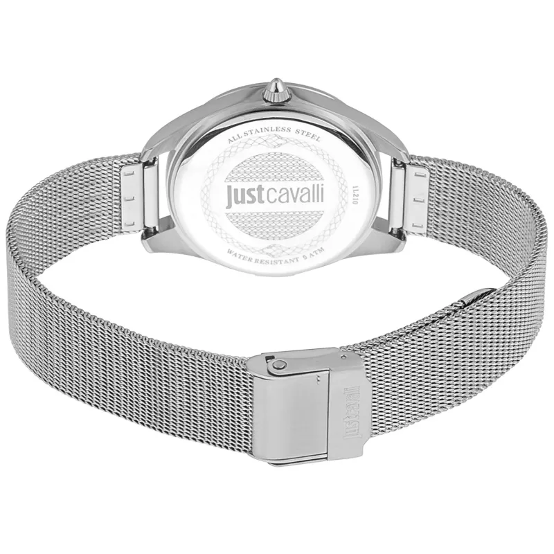 JUST CAVALLI Damenuhr JC1L210M0035 32mm Silber Edelstahl