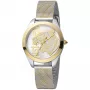 JUST CAVALLI Damenuhr JC1L210M0065 32mm Silber Edelstahl Milanese Mesh Armband
