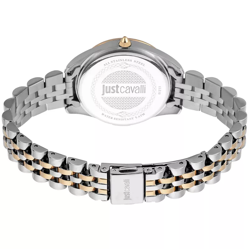JUST CAVALLI Damenuhr JC1L210M0185 32mm Edelstahl Silber Milanese Mesh