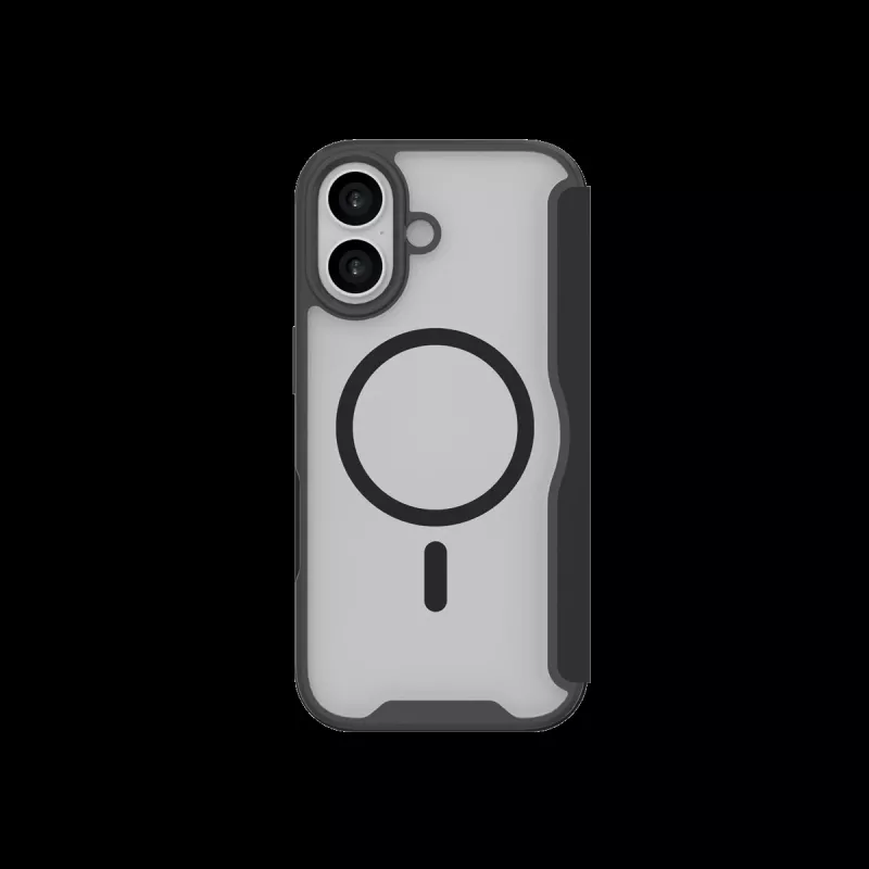 JUST MUST CHAMPION II MAGSAFE FLIP CASE für iPhone 17, Schwarz