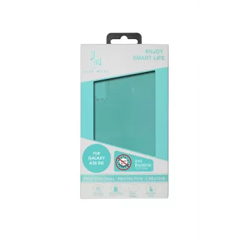 JUST MUST JM Anti-Bacteria TPU-Hülle für Samsung Galaxy A36, klar transparent
