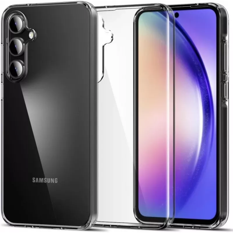 JUST MUST JM Antibakterielle TPU-Hülle für Samsung Galaxy A55 5G - Transparent
