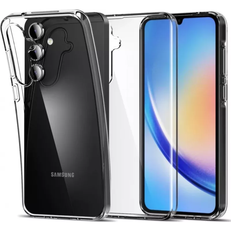 JUST MUST JM Anti-Bakterien TPU Klare Rückabdeckung für Samsung Galaxy A35 5G