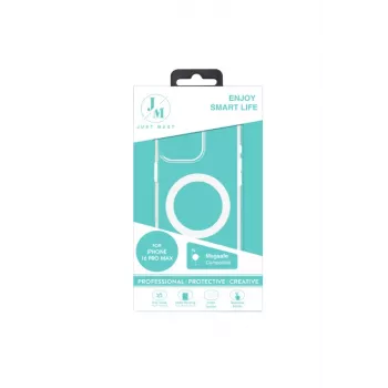 JUST MUST JM MAGSAFE CRYSTAL I für iPhone 16 Pro Max Clear