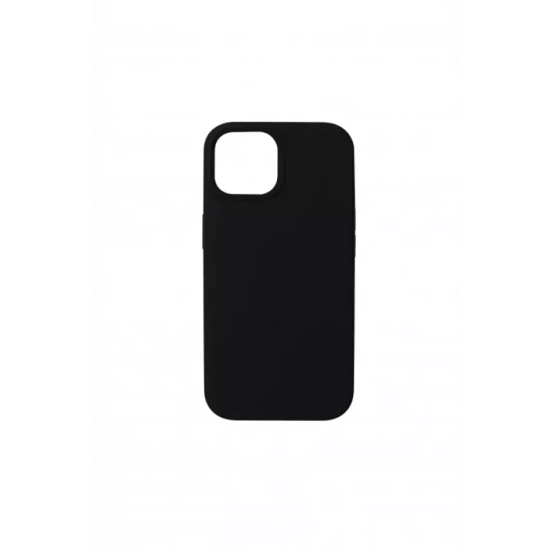 JUST MUST JM MAGSAFE REGULAR DEFENSE SILICONE für iPhone 15 Plus Schwarz