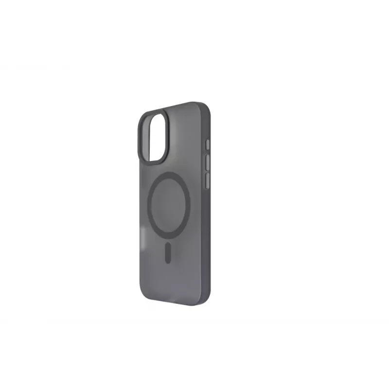 JUST MUST JM MAGSAFE SILK FROST I Case für iPhone 16 Plus Schwarz