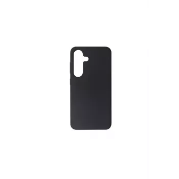 JUST MUST JM Regular Defense Silikon-Rückseitenhülle für Samsung Galaxy S25 – Schwarz