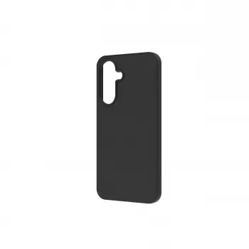 JUST MUST JM Regular Defense Silicone Case für Galaxy A37, Schwarz