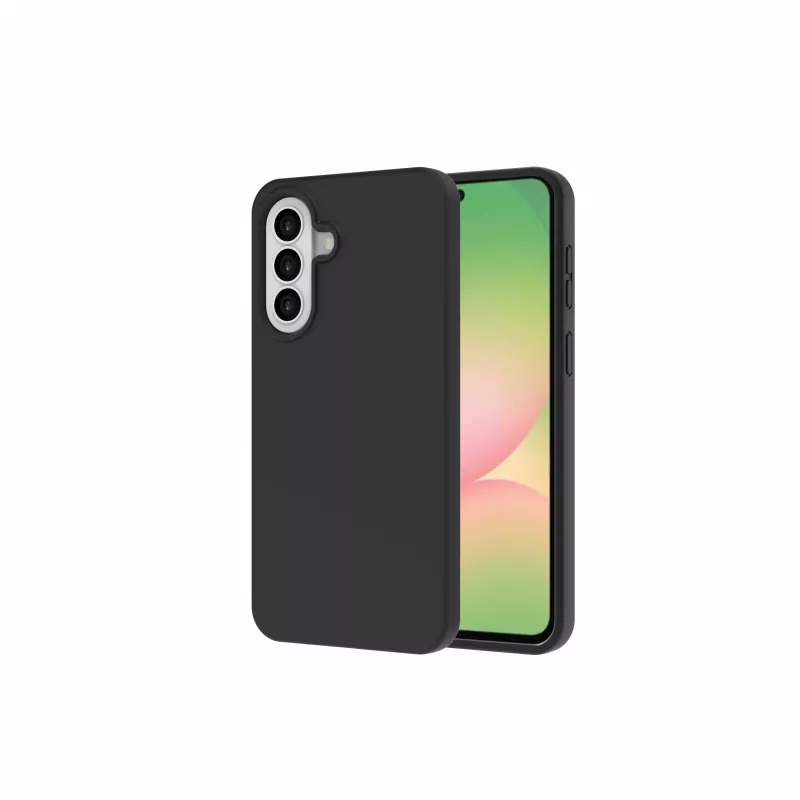 JUST MUST JM Regular Defense Silicone Case für Galaxy A37, Schwarz