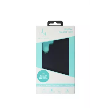 JUST MUST JM REGULAR DEFENSE SILICONE für Galaxy S25 Ultra Schwarz