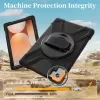JUST MUST JM Rugged Case Grip für Samsung Galaxy Tab A11+ mit Tragegurt Schwarz