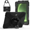 JUST MUST JM Rugged Case Grip für Samsung Galaxy Tab Active Pro/Active4 Pro/Active5 Pro mit Handschlaufe Schwarz