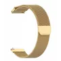 Just Must JM S9 Edelstahl Armband 22 mm Gold für Samsung Galaxy Watch 4/5/6