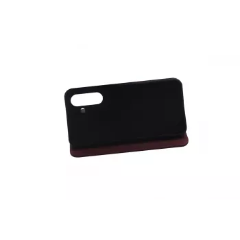 JUST MUST JM STAND FLIP CASE für Galaxy A56, Burgunderrot