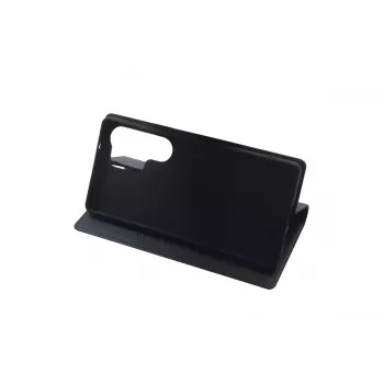 JUST MUST JM STAND FLIP CASE für Galaxy S25 Ultra Schwarz
