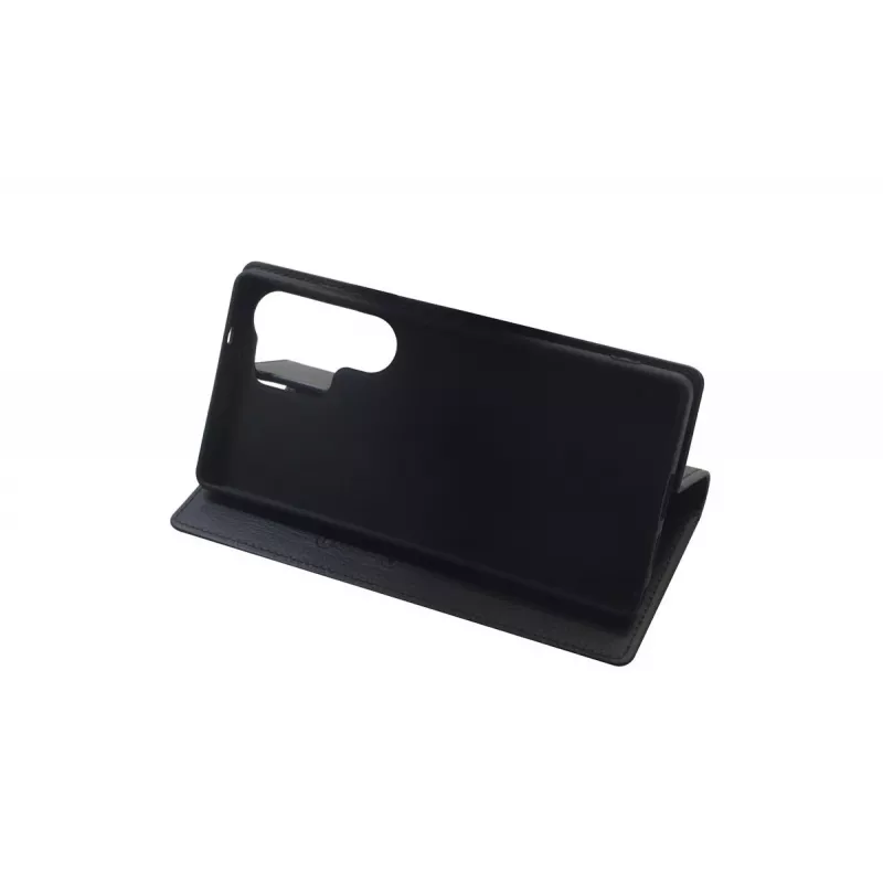 JUST MUST JM STAND FLIP CASE für Galaxy S25 Ultra Schwarz