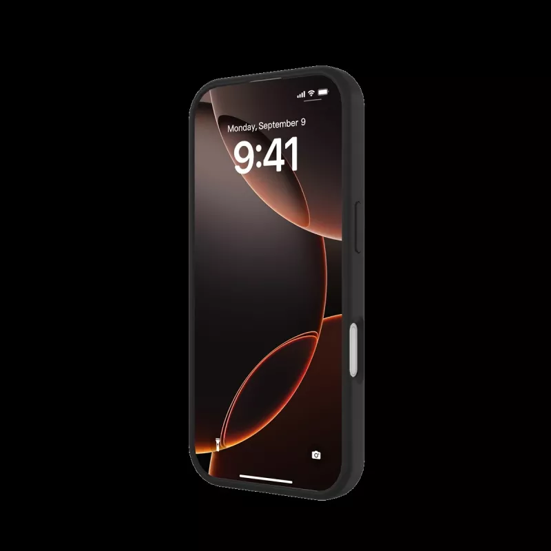 JUST MUST REGULAR DEFENSE SILICONE with MAGSAFE für iPhone 17 Schwarz