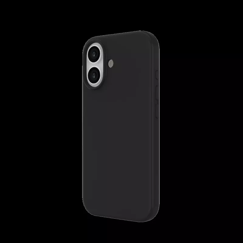 JUST MUST REGULAR DEFENSE SILICONE with MAGSAFE für iPhone 17 Schwarz