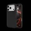 JUST MUST REGULAR DEFENSE SILICONE mit MAGSAFE für iPhone 17 Pro Schwarz