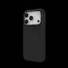 JUST MUST REGULAR DEFENSE SILICONE mit MAGSAFE für iPhone 17 Pro Schwarz