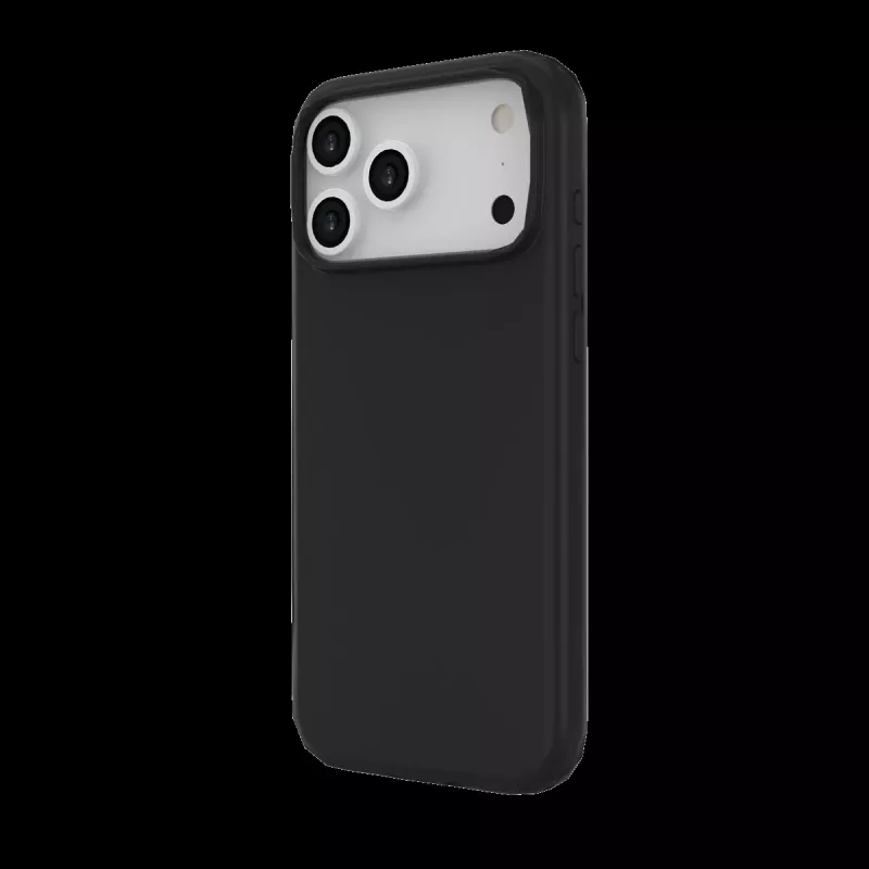 JUST MUST REGULAR DEFENSE SILICONE with MAGSAFE für iPhone 17 Pro Max Schwarz