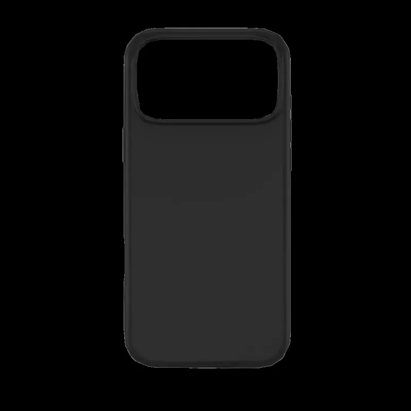 JUST MUST REGULAR DEFENSE SILICONE with MAGSAFE für iPhone 17 Pro Max Schwarz