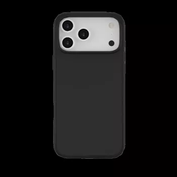 JUST MUST REGULAR DEFENSE SILICONE with MAGSAFE für iPhone 17 Pro Max Schwarz