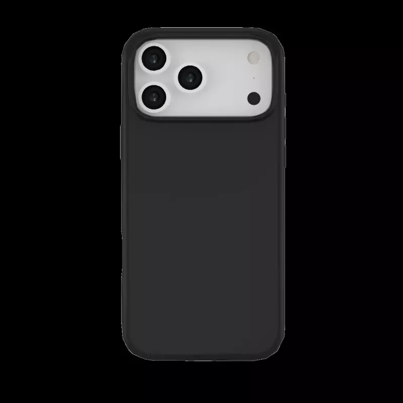 JUST MUST REGULAR DEFENSE SILICONE with MAGSAFE für iPhone 17 Pro Max Schwarz