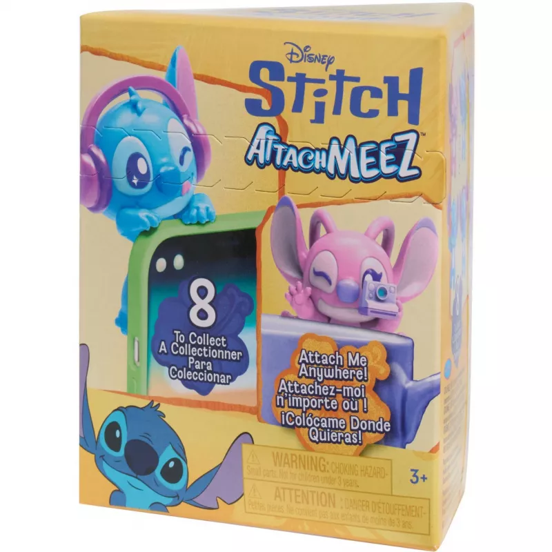 Just Play Disney Stitch Attachmeez Sammelfigur (Zufällig)
