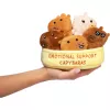 JUST PLAY Emotional Support Capybaras Plüschtier 7 Zoll Braun/Tan