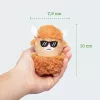 Just Play Emotional Support Highland Cow Plüschtier - Braun, 25 cm
