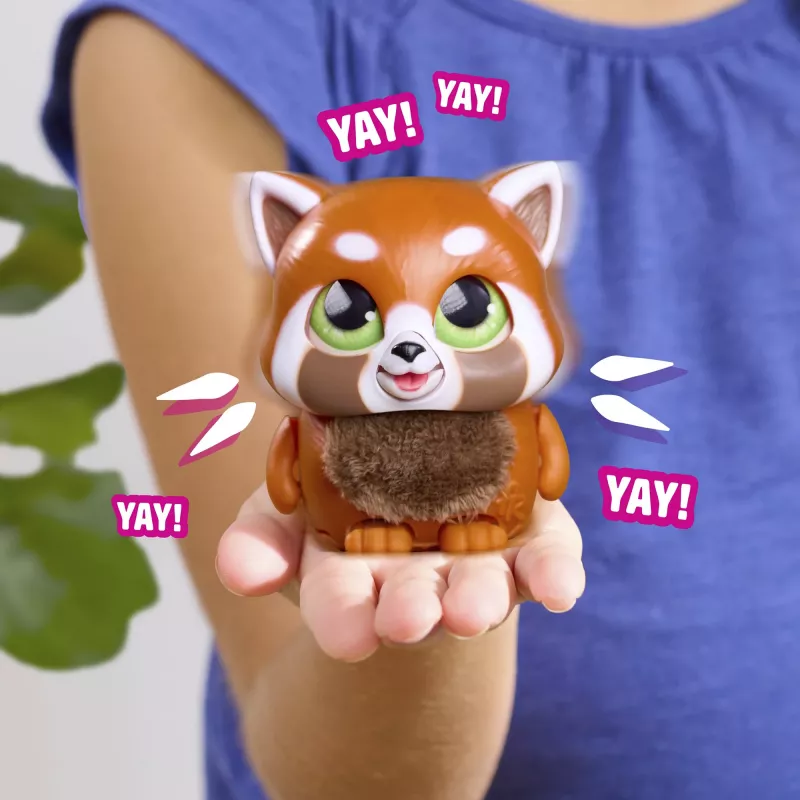 JUST PLAY furReal Handfuls - Roter Panda Interaktives Plüschtier