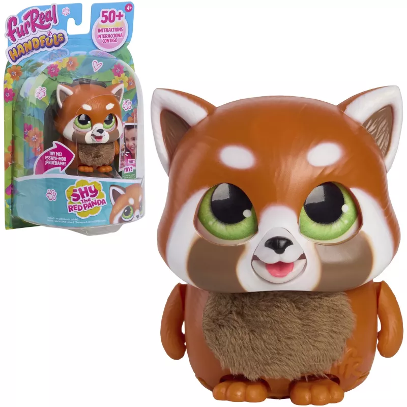 JUST PLAY furReal Handfuls - Roter Panda Interaktives Plüschtier
