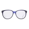 JUSTCAVALLI JC673S-5583C Damen Butterfly Cat-Eye Sonnenbrille Havana Braun Gradient 55mm