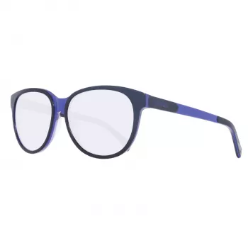 JUSTCAVALLI JC673S-5583C Damen Butterfly Cat-Eye Sonnenbrille Havana Braun Gradient 55mm