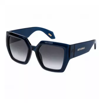 JUSTCAVALLI Damen Schmetterlings-Sonnenbrille SJC149-5307FK Havana Braun Gradient 53mm