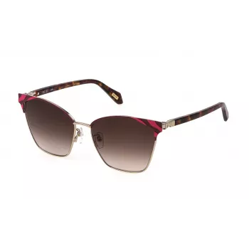 JUSTCAVALLI Damen-Sonnenbrille SJC093-580492 (Glas/Steg/Bügel) 58/16/135 mm