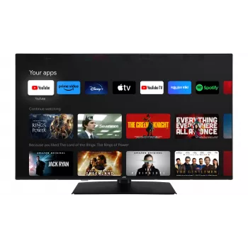 JVC LT-43VUQ3455 43-Zoll QLED 4K UHD TiVo Smart TV mit Dolby Vision & Atmos, Triple Tuner