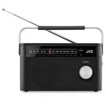 JVC Portable Radio RA-E315B Schwarz