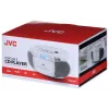 JVC RC-E451W Tragbarer CD-Player mit FM/AM-Radio, AUX-Eingang, Bass Boost, Weiß