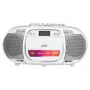 JVC RC-E451W Tragbarer CD-Player mit FM/AM-Radio, AUX-Eingang, Bass Boost, Weiß