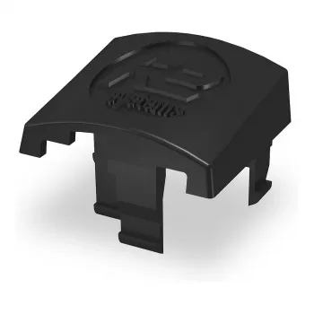 K2 1004767 Endkappe für SingleRail 36 - Schwarze ASA-Kunststoff-Schienenendkappe