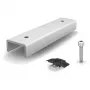 K2 Systems 1006039 RailConnector FlatConnector Set – Flachverbinder-Set für K2 SolidRail/CrossRail – Silber