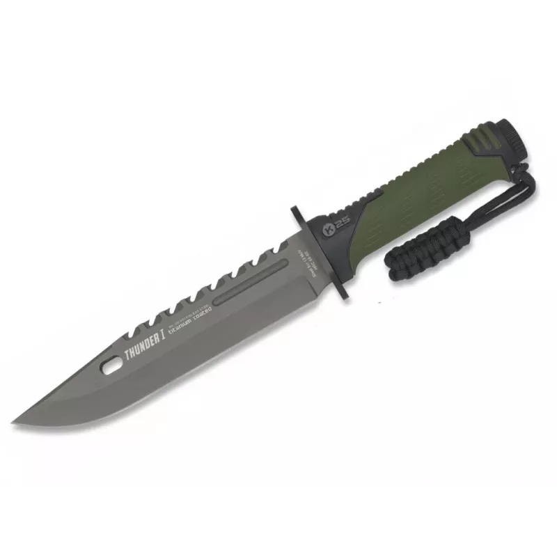 K25 32019 Thunder I Feststehendes Messer OD Green
