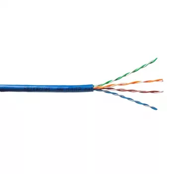 Kabel Emiter Net UTP (U/UTP) Cat.5e, Linka, 4x2x24AWG, PCW, Blau