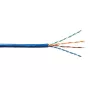 Kabel Emiter Net UTP (U/UTP) Cat.5e, Linka, 4x2x24AWG, PCW, Blau
