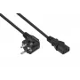 KABELMEISTER SK1430-S050 Kaltgeräte-Verlängerungskabel C14 auf C13, 5 m, Schwarz, 1,00 mm²
