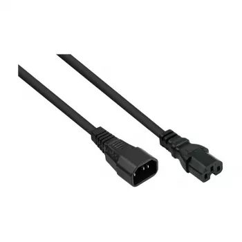 Kabelmeister SK1450-S050 IEC C14-C15 Stromkabel 5m, 10A, 250V, Schwarz