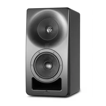 Kali Audio SM-5-C Passiver Studiomonitor (5,25 inch Woofer, 1 inch Hochtöner, 4 Ohm, Schwarz)
